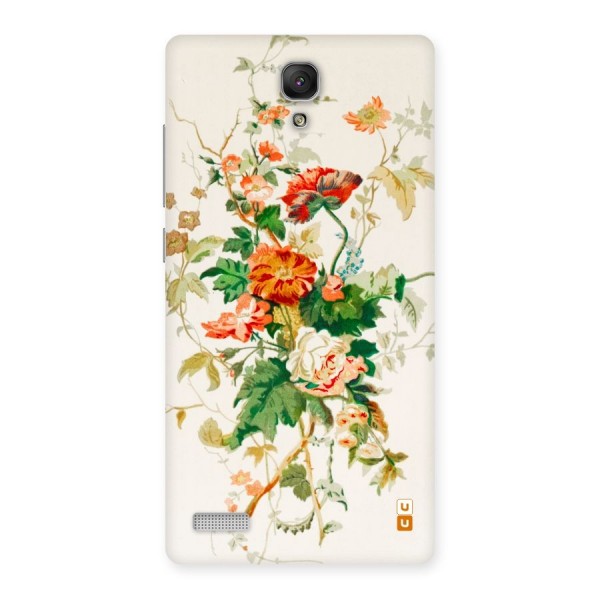 Summer Floral Back Case for Redmi Note