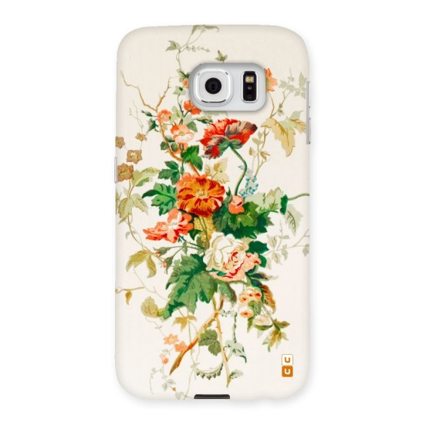 Summer Floral Back Case for Samsung Galaxy S6