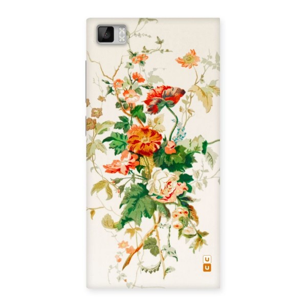 Summer Floral Back Case for Xiaomi Mi3