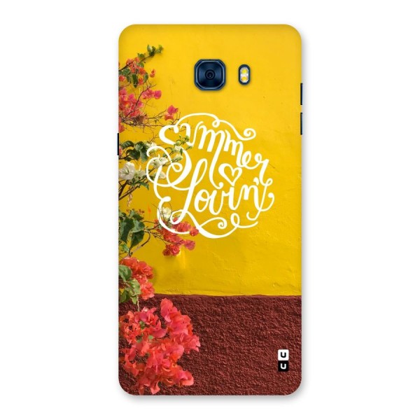 Summer Lovin Back Case for Galaxy C7 Pro