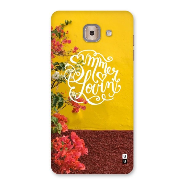 Summer Lovin Back Case for Galaxy J7 Max