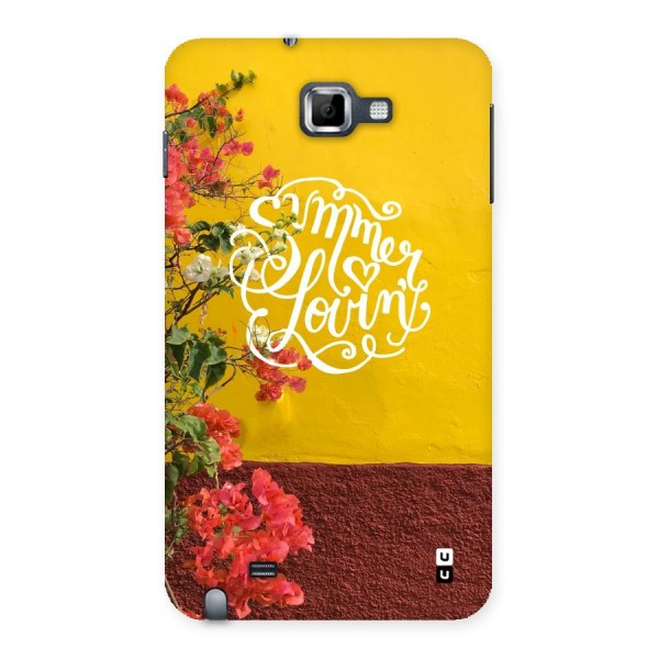 Summer Lovin Back Case for Galaxy Note