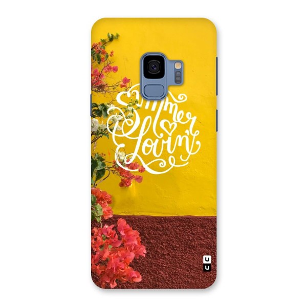 Summer Lovin Back Case for Galaxy S9