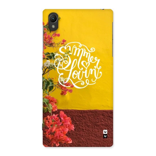 Summer Lovin Back Case for Sony Xperia Z1