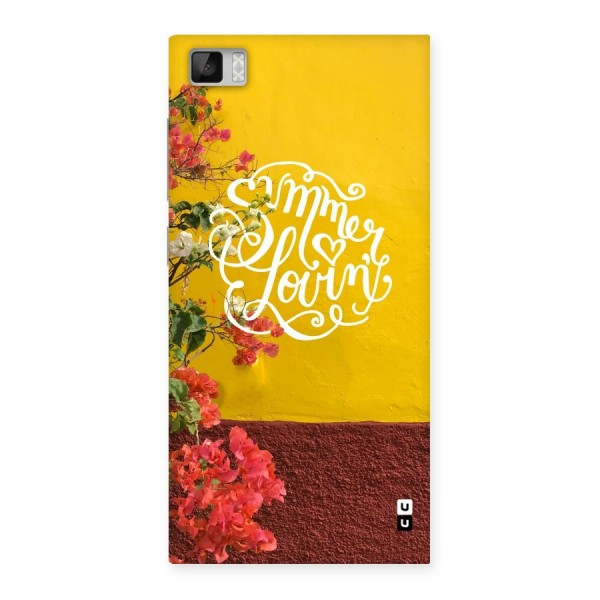 Summer Lovin Back Case for Xiaomi Mi3