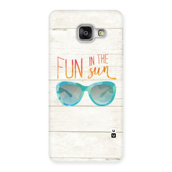 Sun Fun Back Case for Galaxy A3 2016