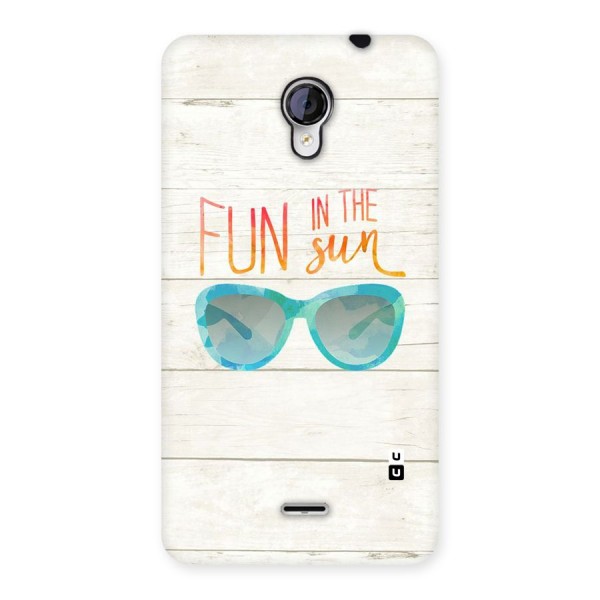 Sun Fun Back Case for Micromax Unite 2 A106