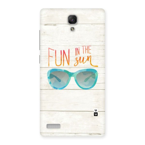 Sun Fun Back Case for Redmi Note