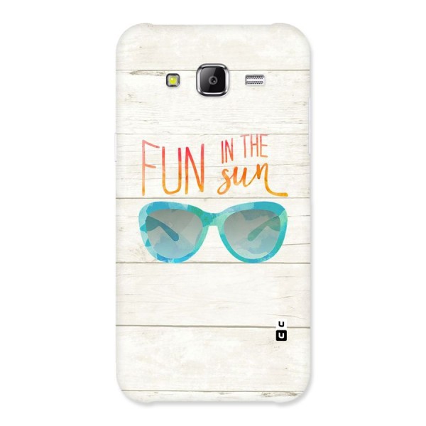 Sun Fun Back Case for Samsung Galaxy J5