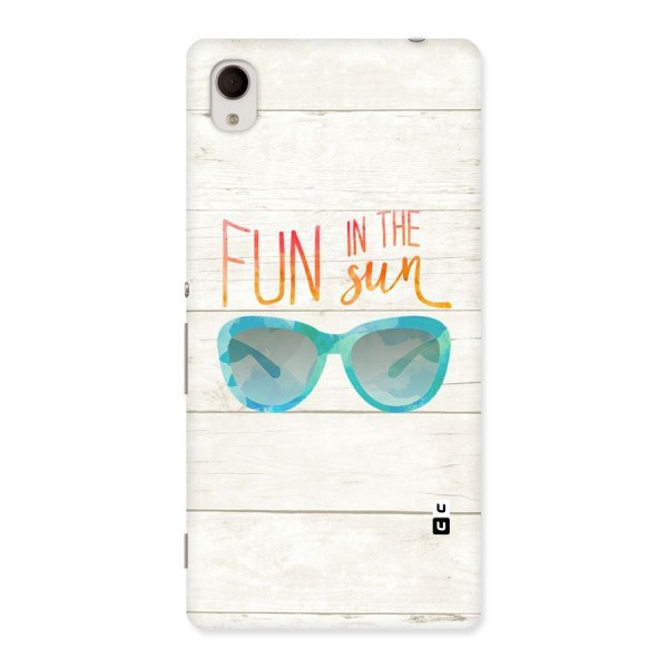 Sun Fun Back Case for Sony Xperia M4