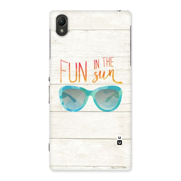 Sun Fun Back Case for Sony Xperia Z1