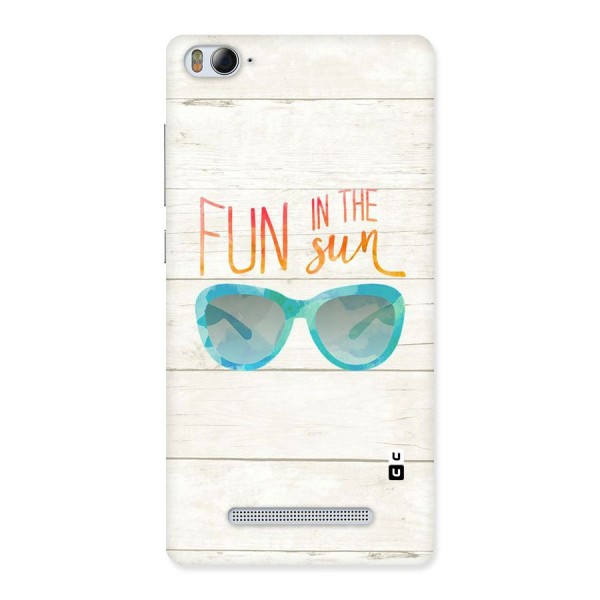 Sun Fun Back Case for Xiaomi Mi4i