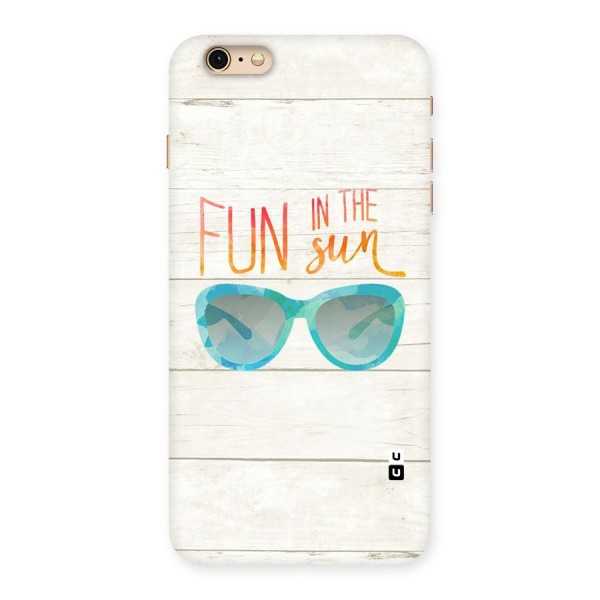 Sun Fun Back Case for iPhone 6 Plus 6S Plus