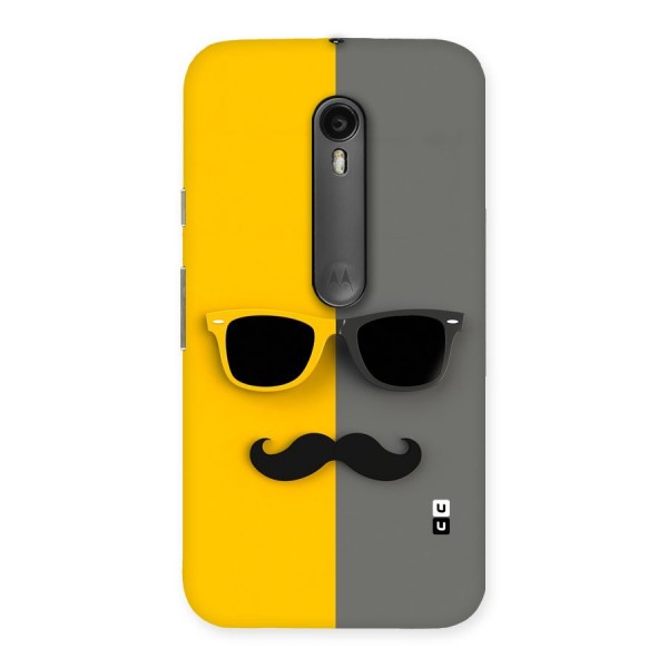 Sunglasses and Moustache Back Case for Moto G3