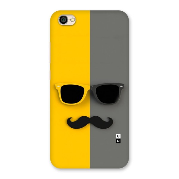 Sunglasses and Moustache Back Case for Redmi Y1 Lite