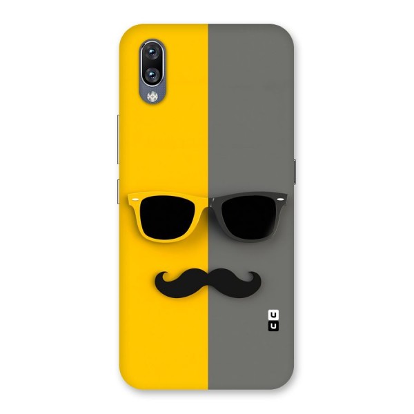 Sunglasses and Moustache Back Case for Vivo NEX