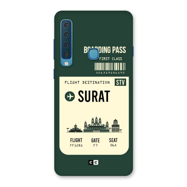 Surat Boarding Pass Back Case for Galaxy A9 (2018)