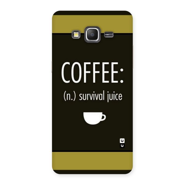 Survival Juice Back Case for Galaxy Grand Prime