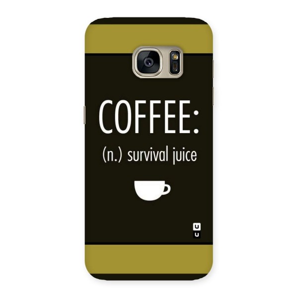 Survival Juice Back Case for Galaxy S7