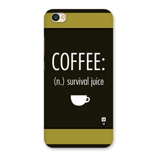 Survival Juice Back Case for Redmi Y1 Lite