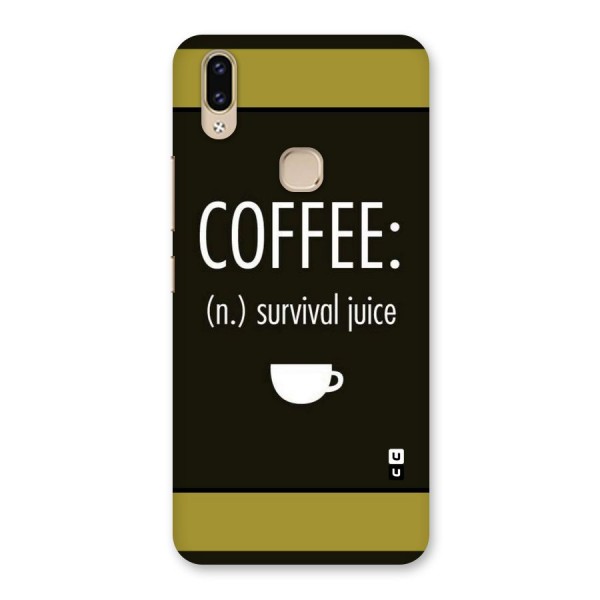 Survival Juice Back Case for Vivo V9