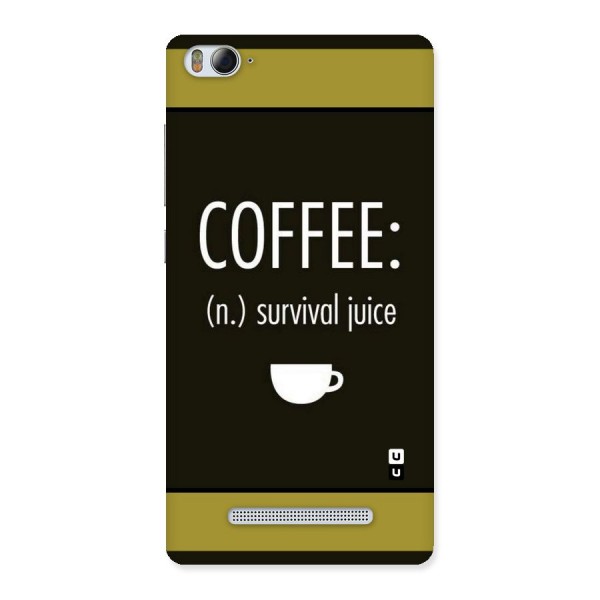 Survival Juice Back Case for Xiaomi Mi4i