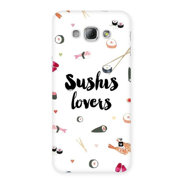 Sushi Lovers Back Case for Galaxy A8