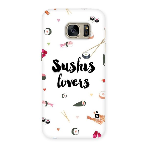 Sushi Lovers Back Case for Galaxy S7