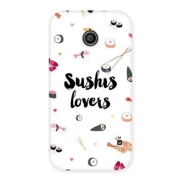 Sushi Lovers Back Case for Moto E