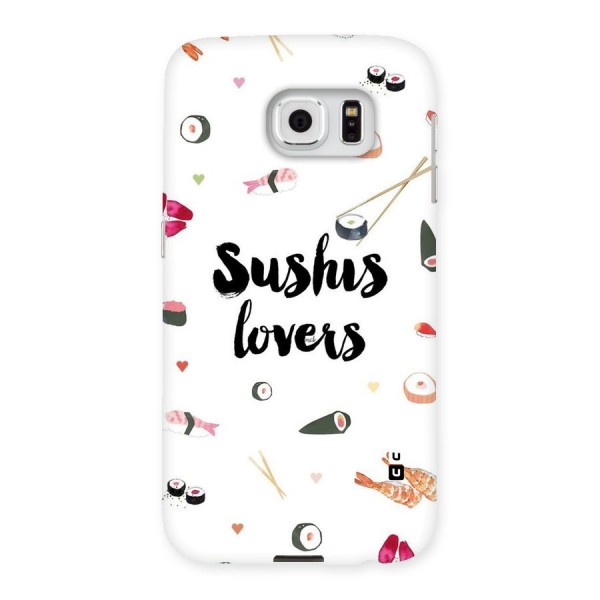 Sushi Lovers Back Case for Samsung Galaxy S6