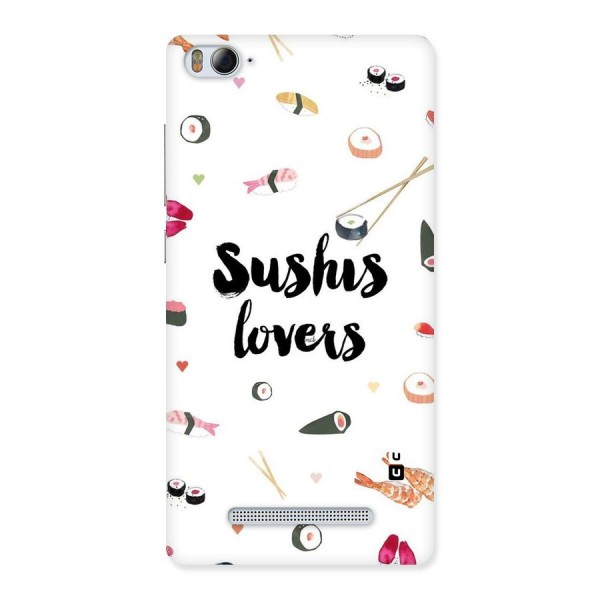 Sushi Lovers Back Case for Xiaomi Mi4i