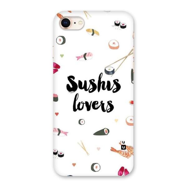 Sushi Lovers Back Case for iPhone 8