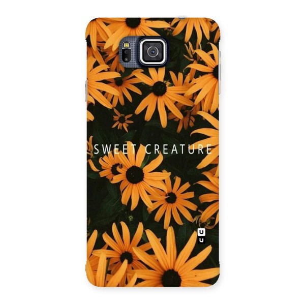 Sweet Creature Back Case for Galaxy Alpha