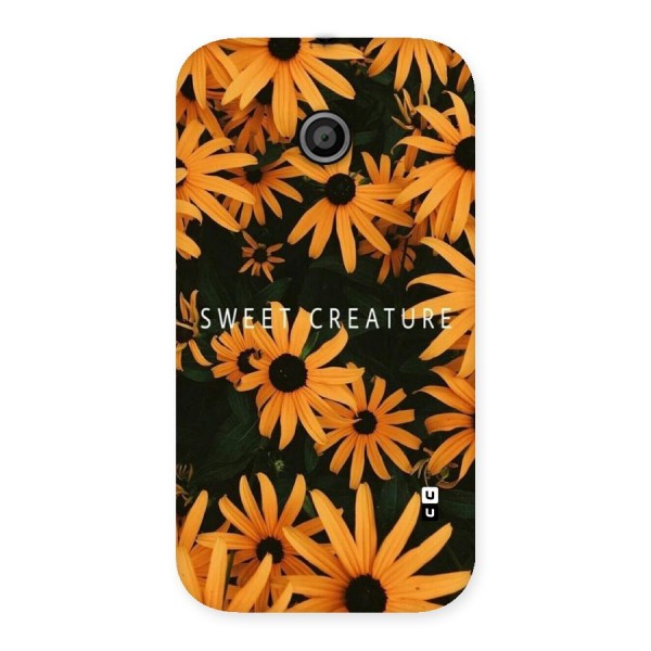 Sweet Creature Back Case for Moto E