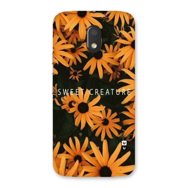 Sweet Creature Back Case for Moto E3 Power