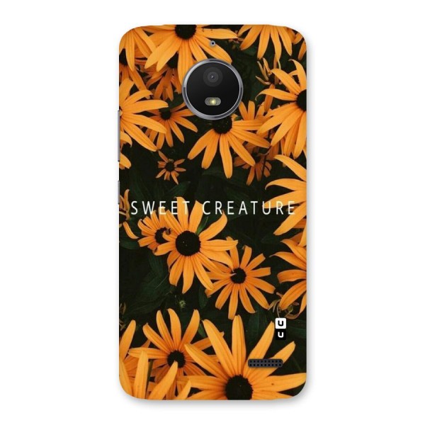 Sweet Creature Back Case for Moto E4