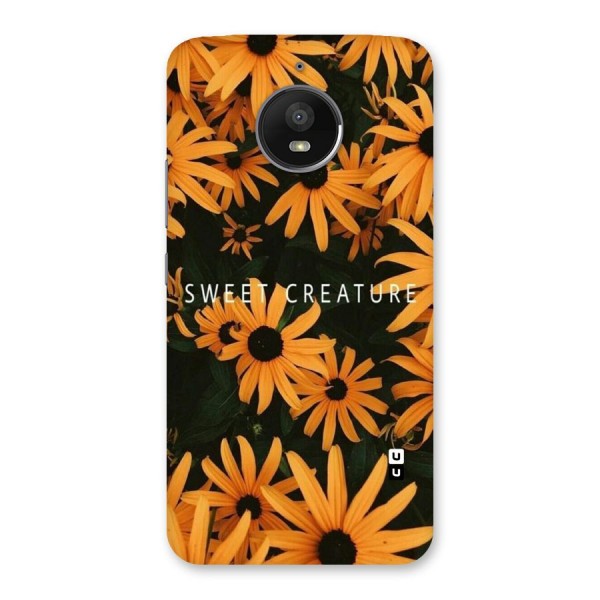 Sweet Creature Back Case for Moto E4 Plus