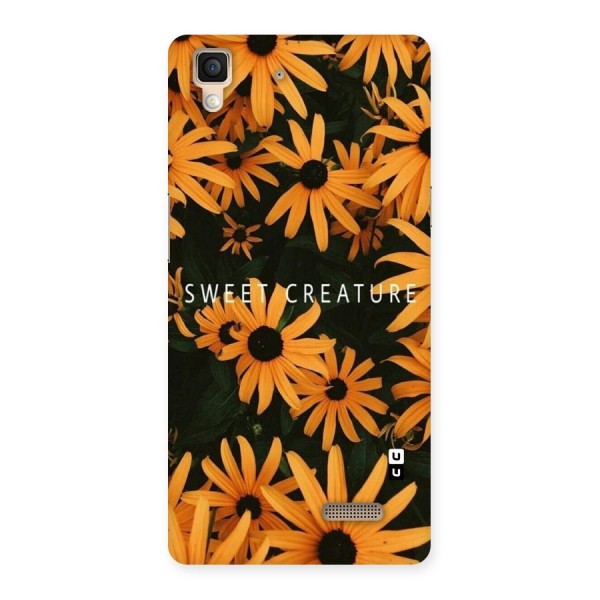 Sweet Creature Back Case for Oppo R7