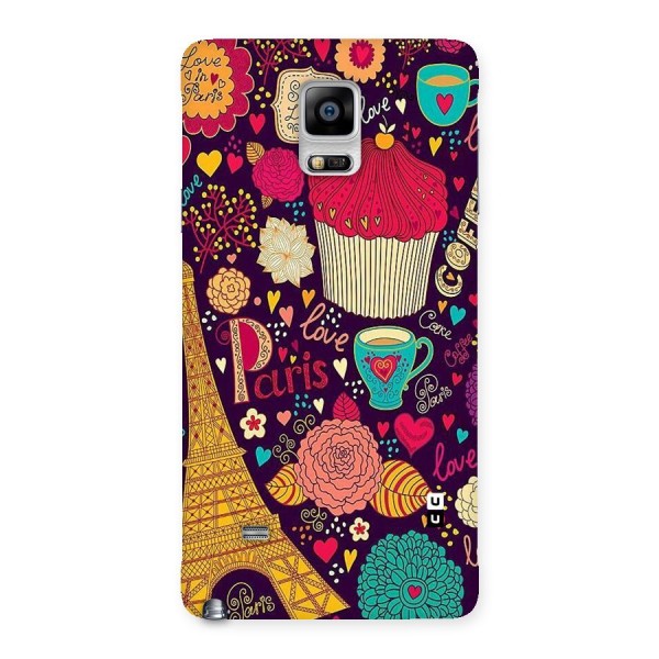 Sweet Love Back Case for Galaxy Note 4