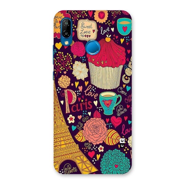 Sweet Love Back Case for Huawei P20 Lite