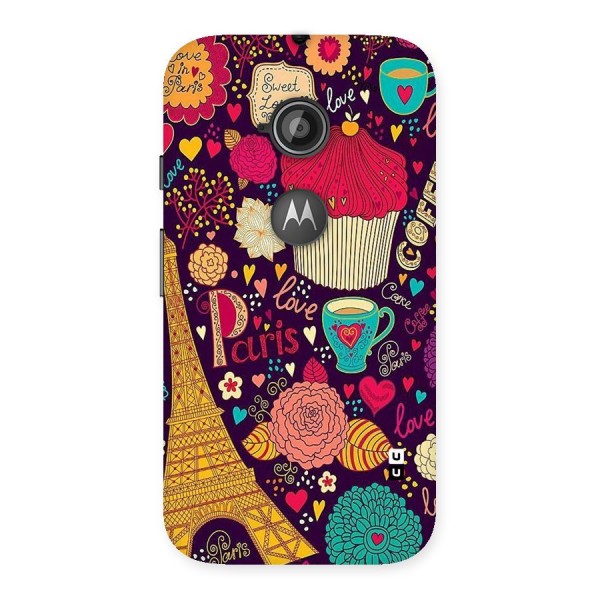 Sweet Love Back Case for Moto E 2nd Gen