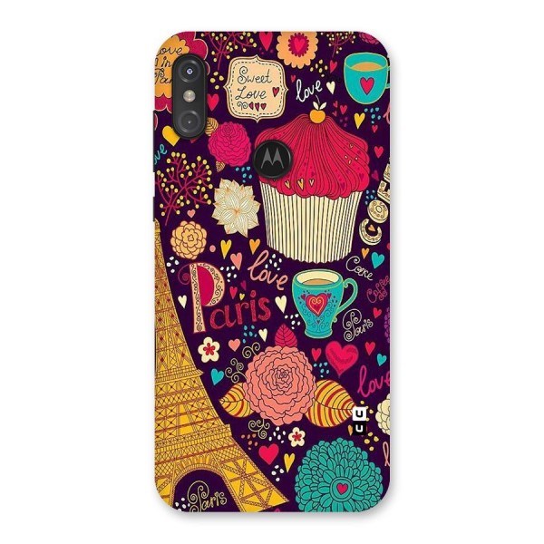 Sweet Love Back Case for Motorola One Power