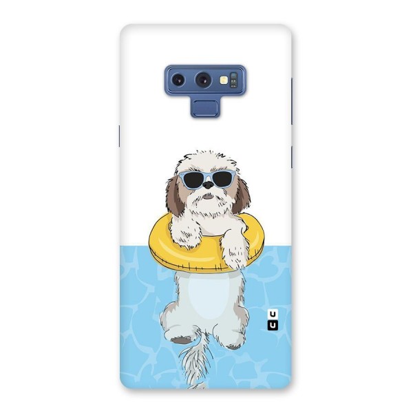 Swimming Doggo Back Case for Galaxy Note 9