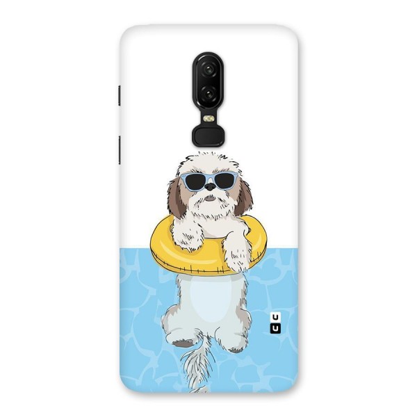 Swimming Doggo Back Case for OnePlus 6