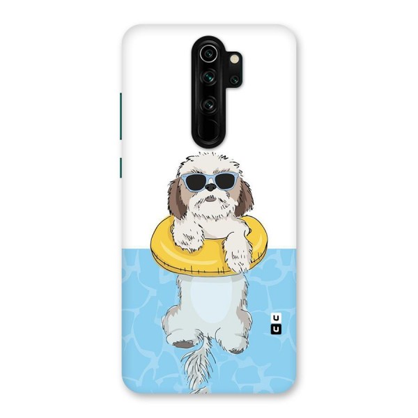 Swimming Doggo Back Case for Redmi Note 8 Pro