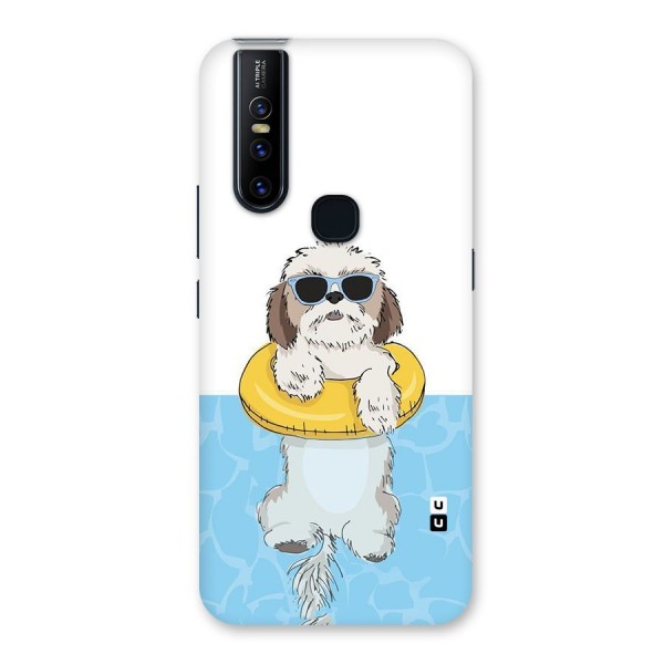 Swimming Doggo Back Case for Vivo V15