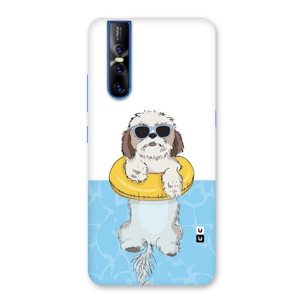 Swimming Doggo Back Case for Vivo V15 Pro