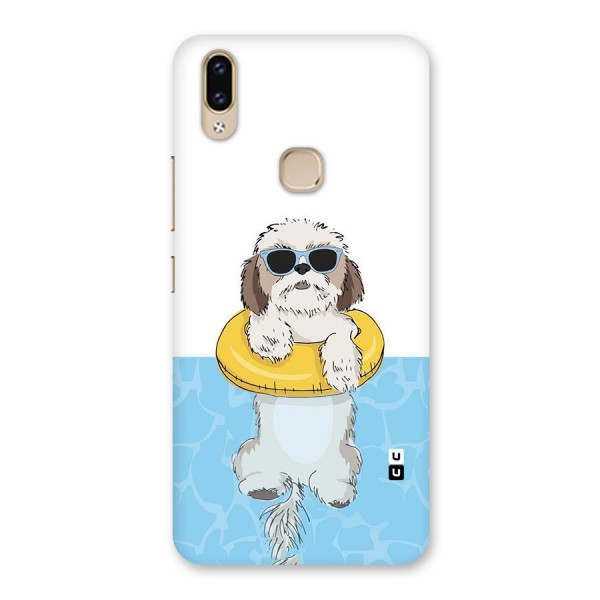 Swimming Doggo Back Case for Vivo V9