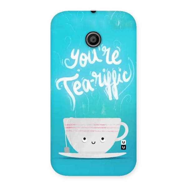 Tea-rific Back Case for Moto E