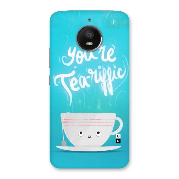 Tea-rific Back Case for Moto E4 Plus